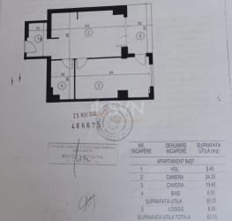 Apartament, 2 rooms with underground parking included Bucuresti/Herastrau