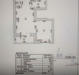 Apartament, 2 rooms with underground parking included Bucuresti/Aviatiei