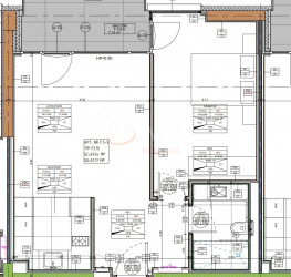 Apartament, 2 rooms with underground parking included Bucuresti/Barbu Vacarescu