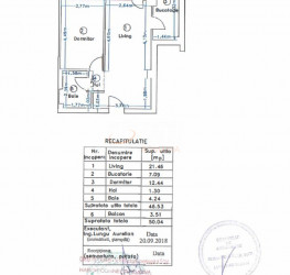 Apartament, 2 rooms with underground parking included Ilfov/Voluntari