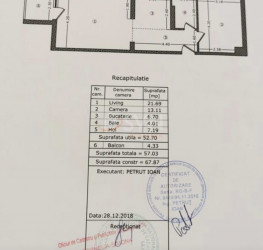 Apartament, 2 rooms with underground parking included Bucuresti/Pipera