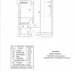 Apartament, 2 rooms with underground parking included Bucuresti/Pipera