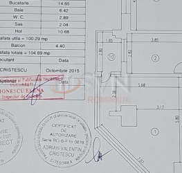 Apartament, 3 camere, 100 mp Bucuresti/Bucurestii Noi