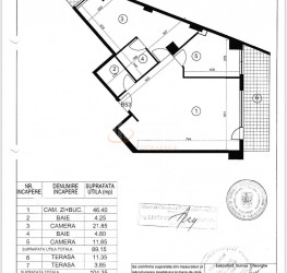 Apartament, 3 camere, 104.35 mp Bucuresti/Herastrau