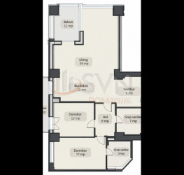 Apartament, 3 camere, 107 mp Bucuresti/Aviatiei