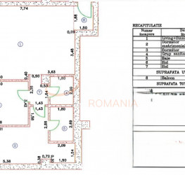Apartament, 3 camere, 127 mp Bucuresti/Iancu Nicolae
