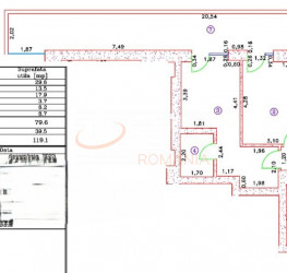 Apartament, 3 camere, 146 mp Bucuresti/Iancu Nicolae