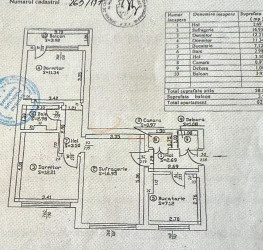 Apartament, 3 camere, 58.34 mp Bucuresti/Bucur Obor