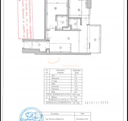 Apartament, 3 camere, 60 mp Bucuresti/Floreasca