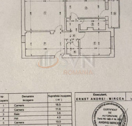 Apartament, 3 camere, 63 mp Bucuresti/Aviatiei