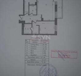 Apartament, 3 camere, 67.18 mp Bucuresti/Titan