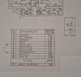 Apartament, 3 camere, 67.53 mp Bucuresti/Domenii