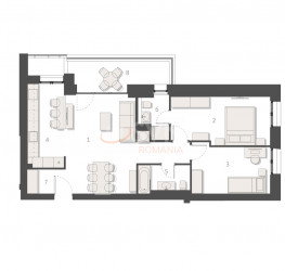 Apartament, 3 camere, 74.23 mp Bucuresti/Aviatiei