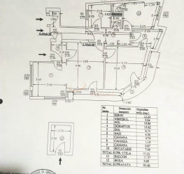 Apartament, 3 camere, 77.23 mp Bucuresti/Dacia