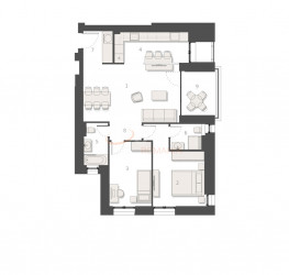Apartament, 3 camere, 77.41 mp Bucuresti/Pipera