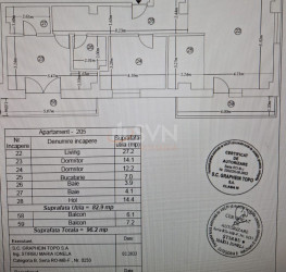 Apartament, 3 camere, 82.9 mp Bucuresti/Pipera