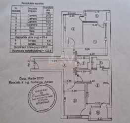 Apartament, 3 camere, 83 mp Bucuresti/Pipera