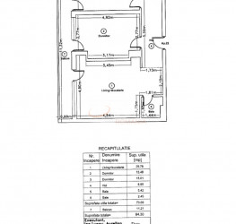 Apartament, 3 camere, 84.3 mp Bucuresti/Pipera