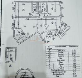 Apartament, 3 camere, 90 mp Bucuresti/13 Septembrie
