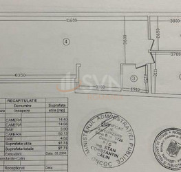 Apartament, 3 camere, 97.73 mp Bucuresti/Armeneasca