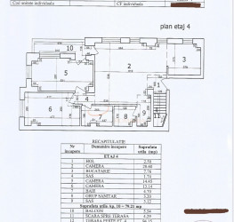 Apartament, 3 camere cu loc parcare exterior inclus Bucuresti/Domenii