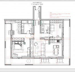 Apartament, 3 camere cu loc parcare exterior inclus Bucuresti/Pipera