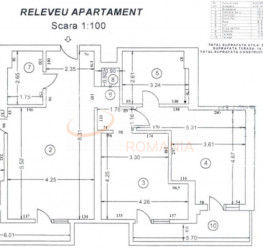 Apartament, 3 camere cu loc parcare subteran inclus Bucuresti/Domenii