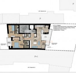 Apartament, 3 camere cu loc parcare subteran inclus Bucuresti/Piata Unirii (s3)