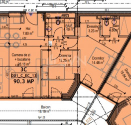 Apartament, 3 camere cu loc parcare subteran inclus Bucuresti/Colentina