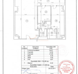 Apartament, 3 camere cu loc parcare subteran inclus Bucuresti/Herastrau