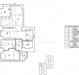 Apartament, 3 camere cu loc parcare subteran inclus Bucuresti/Baneasa