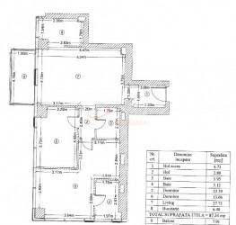 Apartament, 3 camere cu loc parcare subteran inclus Bucuresti/Floreasca