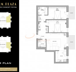 Apartament, 3 camere cu loc parcare subteran inclus Bucuresti/Sisesti