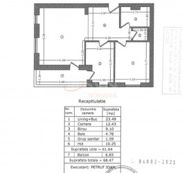 Apartament, 3 camere cu loc parcare subteran inclus Bucuresti/Crangasi