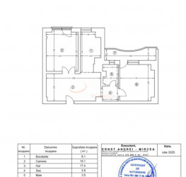 Apartament, 3 camere cu loc parcare subteran inclus Bucuresti/Piata Unirii (s3)