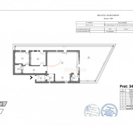 Apartament, 3 camere cu loc parcare subteran inclus Bucuresti/Timpuri Noi
