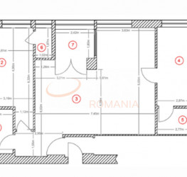 Apartament, 3 camere cu loc parcare subteran inclus Bucuresti/Herastrau