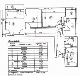 Apartament, 3 camere cu loc parcare subteran inclus Bucuresti/Calea Calarasilor