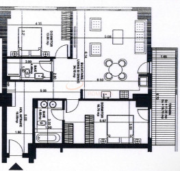 Apartament, 3 camere cu loc parcare subteran inclus Bucuresti/Aviatiei