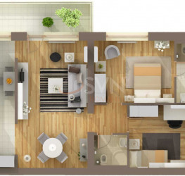 Apartament, 3 camere cu loc parcare subteran inclus Bucuresti/Pipera