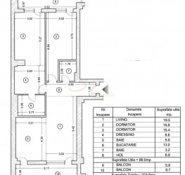 Apartament, 3 camere cu loc parcare subteran inclus Ilfov/Voluntari