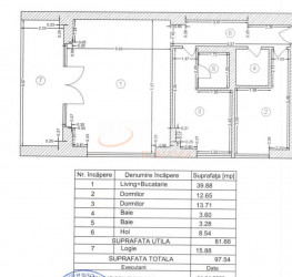 Apartament, 3 camere in Brick Lofts Bucuresti/Floreasca