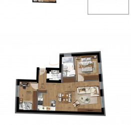 Apartament, 3 rooms, 58 mp Bucuresti/Unirii