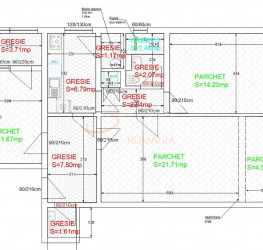 Apartament, 3 rooms, 68 mp Bucuresti/Domenii