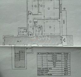 Apartament, 3 rooms, 69.61 mp Ilfov/Voluntari