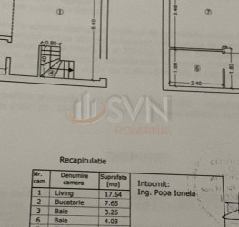 Apartament, 3 rooms, 69.89 mp Bucuresti/Colentina