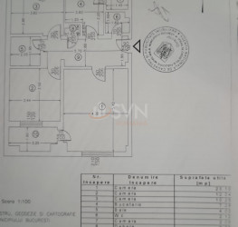Apartament, 3 rooms, 72 mp Bucuresti/Unirii