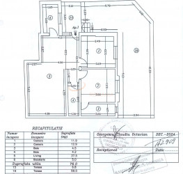 Apartament, 3 rooms, 76 mp Bucuresti/Bucurestii Noi