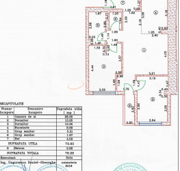 Apartament, 3 rooms, 80 mp Bucuresti/Pipera