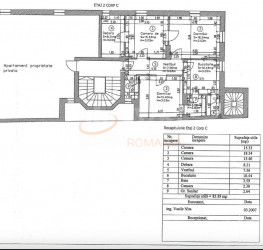 Apartament, 3 rooms, 80 mp Bucuresti/Calea Victoriei